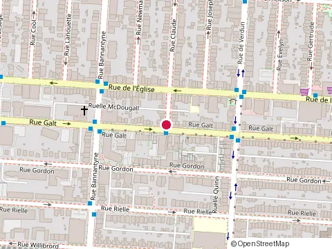 Location of Ju Moreau Construction Inc at 4134 Rue Claude, Verdun
