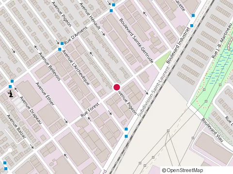 Location of Juan Carlos Auto at 4845 Rue Forest, Montreal-Nord