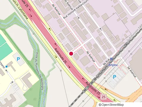 Location of Jules Gagné Metal Inc at 7200 Rue Arthur-Léveillé, Montréal