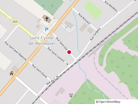 Location of Julie Bedard at 83 Rue Saint-Damase, Drummondville