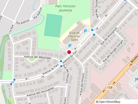 Location of Julie Dubeau Services Comptables at 810 Rue des Pinsons, Saint-Jérôme