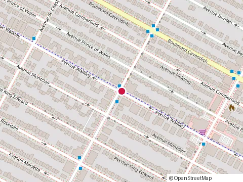 Location of Julie Quivoron - Technicienne Accordeur de Piano À Montréal at 5050 avenue Walkley, Montréal