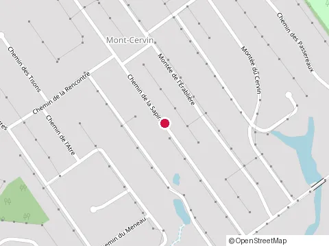 Location of Julien Gaetan at 1250 Rue de la Sapiniere, Québec
