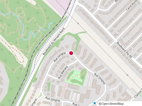 Location of Julien le Peintre Inc. at 739 Rue Gingras, Québec