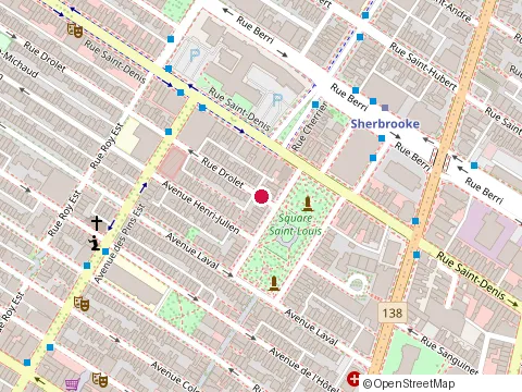 Location of Julius Legal, Inc. at 3639 Rue Drolet, Montréal