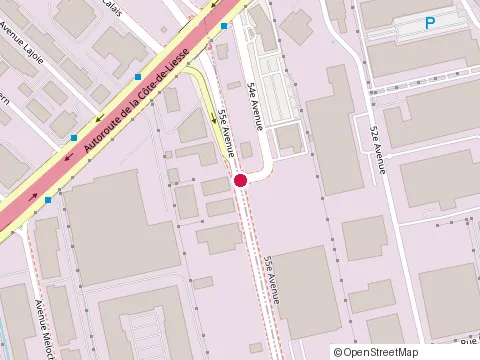 Location of Jumbo Restaurant at 2255 54E Avenue, Lachine