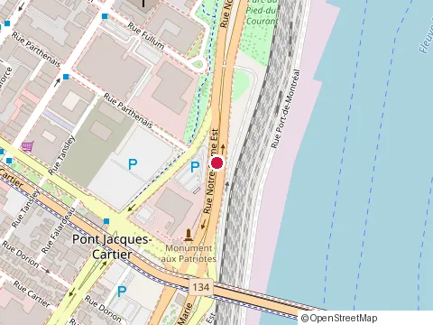 Location of Junjun at 1974 rue Notre Dame O, Montréal