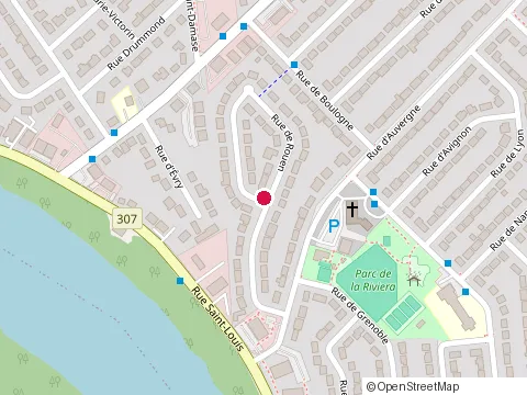 Location of Jupiter Boutique Erotique at 8 Rue de Rouen, Gatineau