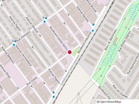Location of Jurisforfaits / Forfaits Juridiques at 5007 Rue Forest, Montréal