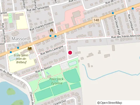 Location of Just Paint It at 62 Ch de Montréal E, Gatineau