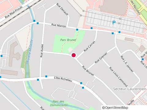 Location of Justine Déco Concept - Designer Intérieur Trois-Rivières at 785 Rue Brunet, Trois-Rivières
