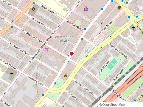 Location of K-Constructions at Ouest 4175 Saint-Catherine St Bureau 501, Westmount