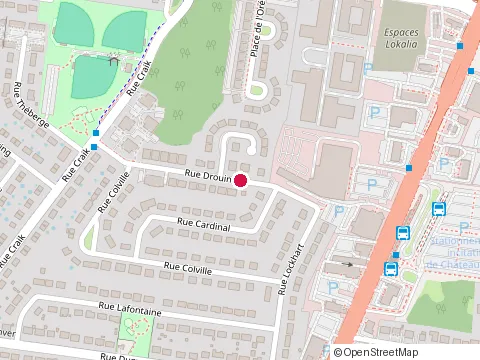 Location of K2 Céramique Inc at 115 Rue Drouin, Châteauguay