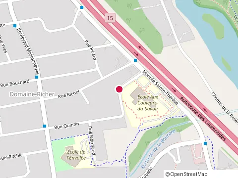 Location of K4Th at 1033 Rue Quintin, Saint-Jérôme