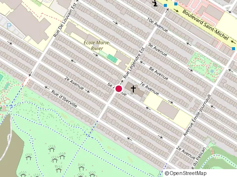 Location of K8 CÆ¡M PHÁº§N at 8960 6E Av, Montréal
