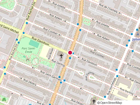 Location of Kala Bharati Foundation The at 3410 Rue Sherbrooke E, Montréal