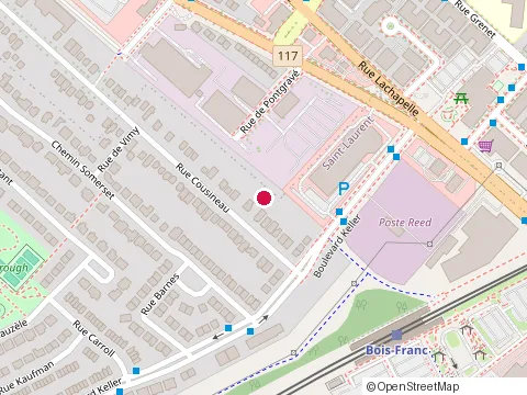 Location of Kalabok at 11892 boulevard Laurentien, Québec