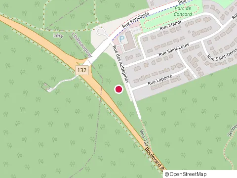 Location of Kalypso Constructions Inc at 108 Rue Laporte, Châteauguay