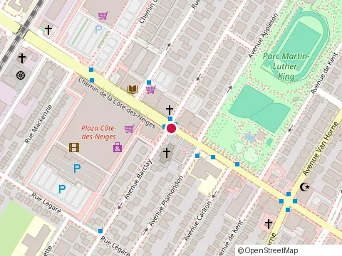 Location of Kam Thai Plus, Montréal