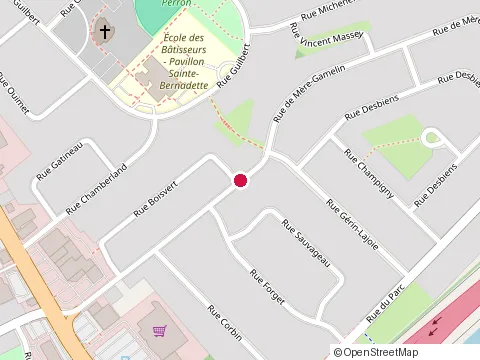 Location of Kamex at 64 Rue Boisvert, Trois-Rivières