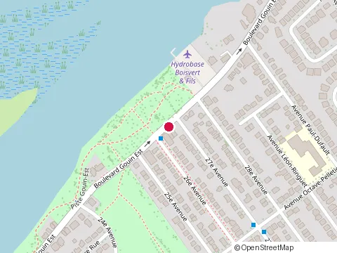 Location of Kan Inc at 203-8140 boulevard Gouin E, Montréal
