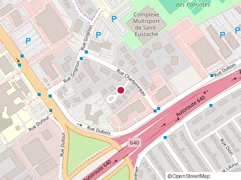 Location of Kanda Sushi at 40 rue Dubois, Saint-Eustache