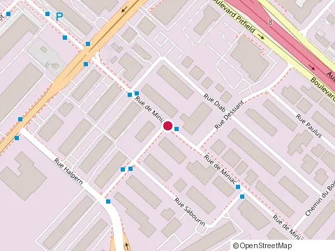 Location of Kappa Concept at 2925 de Miniac St, Montréal