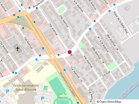 Location of Karate Kyokushin Organisation at 272 70E Ave, Laval