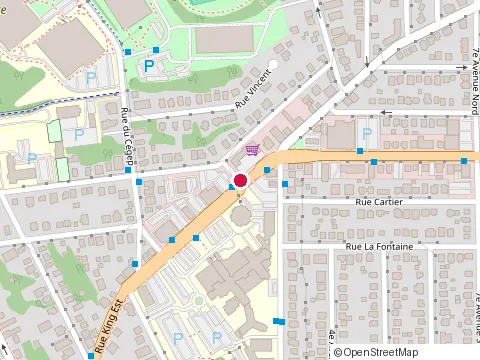 Location of Karina Guay at 380 Rue King O # 112, Sherbrooke