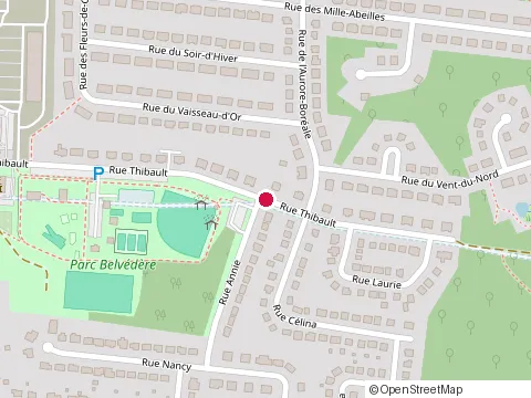Location of Karine Centre de Beaute at 310 Rue Thibault, Sherbrooke
