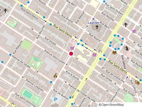 Location of Karine Seigneurie - Naturopathe - Montreal at 5042 Rue Drolet, Montréal