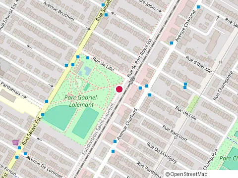 Location of Kasa Sushi at 2190 Mont-Royal Ave E, Montréal