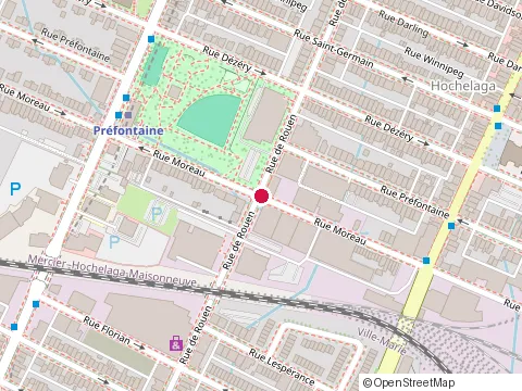 Location of Katalogospace at 2019 Rue Moreau, Montréal