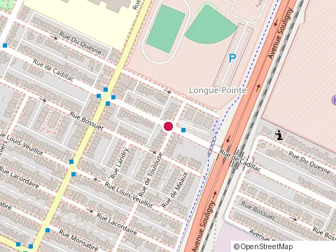 Location of Katia Bureau Psychologue at 2497 Rue de Cadillac, Montréal