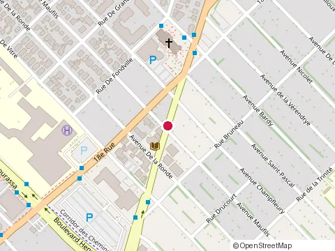 Location of Kawa Cafe Resto at 1720 chemin de la Canardière, Québec
