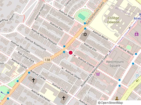Location of Kb Groupe Construction at 1303 avenue Greene #425, Westmount