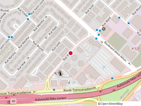 Emplacement de Keivan Peintre au 2300 Ward St, Saint-Laurent
