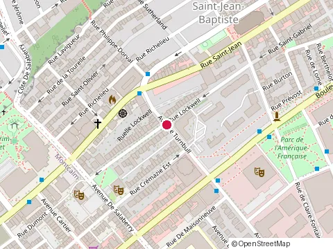 Location of Ken Russell Slade at 90 Rue Lockwell, Québec
