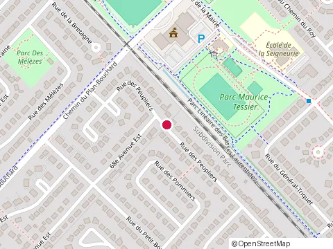 Location of Kereco Inc at 17 Rue Général Triquet, Blainville