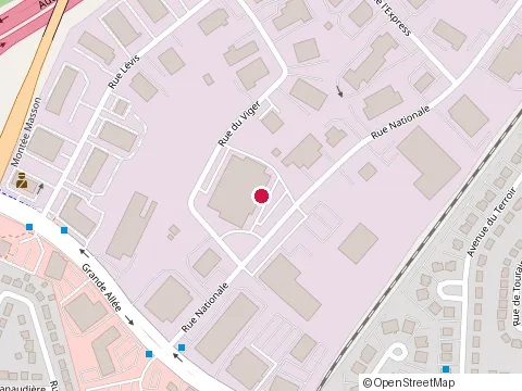 Location of Kevin & William Inc. at 1407 Rue Nationale, Terrebonne