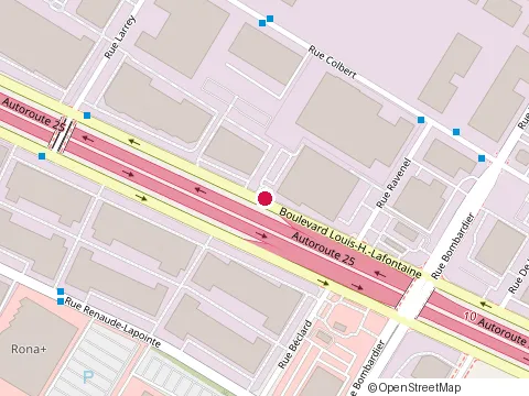 Location of Keyfacts Vie & Sante at 10945 Bd Louis H. la Fontaine, Montréal