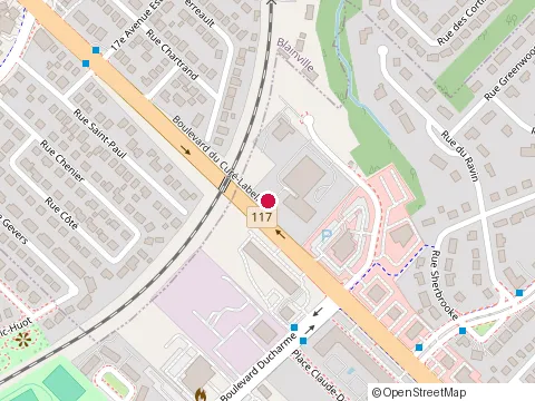Location of Kfc at 324 boulevard du Curé-Labelle, Sainte-Thérèse