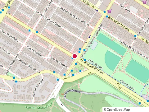 Location of Khao Soi Restaurant Thai at 4581 Park Ave, Montréal