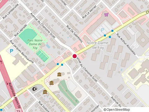 Location of Kheops Developpement Integre at 2848 chemin Sainte-Foy, Québec