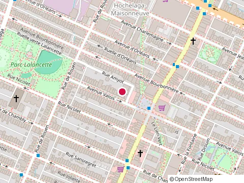 Location of Kid Kdac at Rue Amyot Loft #5, Montréal