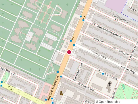 Location of Kiddoscupcakes at 6831 Sherbrooke St W, Montréal