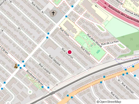 Location of Kings Auto-Mobile Detailing at 11445 Rue Guertin, Montréal
