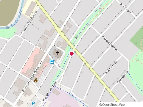 Location of Kiosque Choco-Latté at 4 Rue Bennett E, Thetford Mines