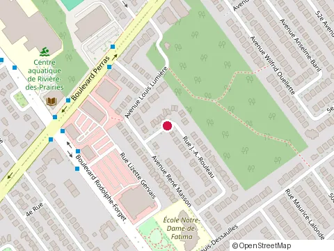 Location of Kitchen 73 Foodtruck at 11990 avenue J.-J.-Joubert, Montréal