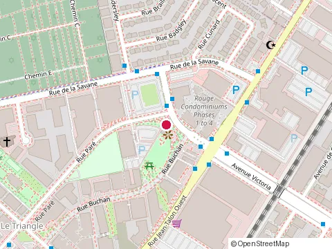 Location of Klean Kar Miille Miglia at 5050 Rue Pare, Montréal